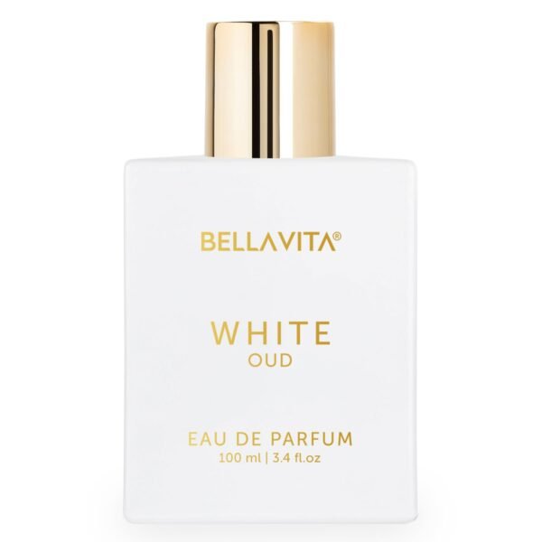 BELLAVITA White Oud Unisex | Long Lasting Perfume for Man and Woman Oud, Citrus, Spicy Premium Fragrance Perfume for Men & Women | Great for Everyday Use