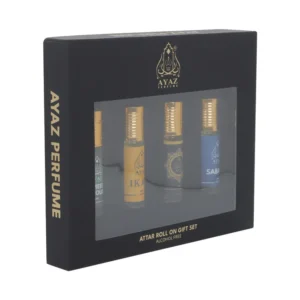 Ayaz Perfume Attar Combo Non-Alcoholic Premium Quality (Floral, Spicy, Woody, Fruity) Extrait De Parfum - 24 ml  (For Men & Women)