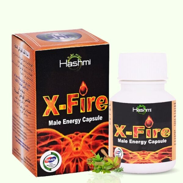 Hashmi X Fire Capsule (20 Capsule) | Ayurvedic Herbal Supplement For Stamina, Enhanced Performance & Power For Men