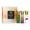Adilqadri Captivating Trio Luxury Perfume Gift Set for Men & Women (3 x 20ml) | With Shanaya, White Oud, Safwan Perfume, Unisex Strong Woody, Fruity, Amber Long Lasting EDP Fragrance Set