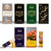 Dukhni Maamoul Attar Oil Set By Dukhni|Arab Perfume Oils For Men And Women|6 Assorted Scents X 6Ml|Arabian Oud Oil Fragrances|Sampler Gift Set, Non Alcoholic & Vegan Islamic Scents